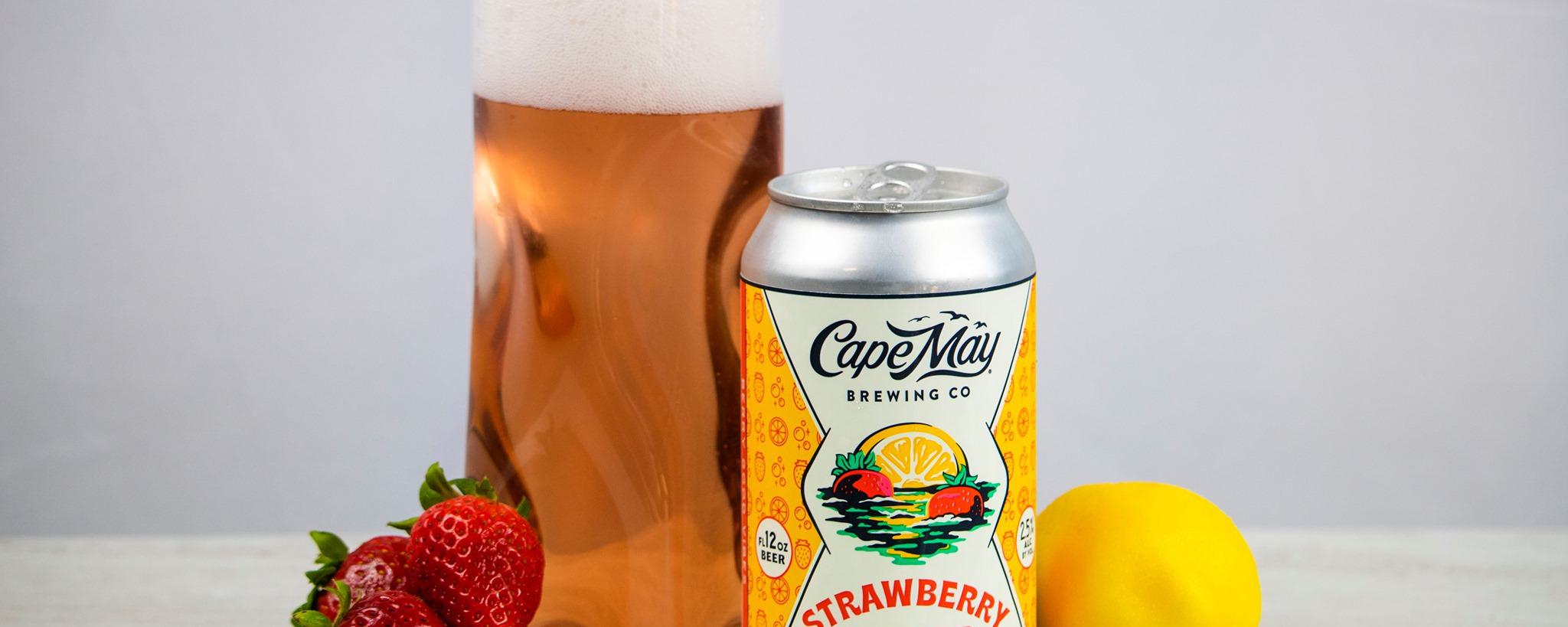 Strawberry radler